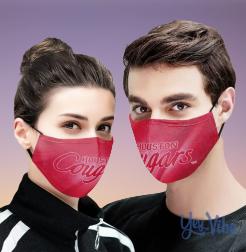 Houston Cougars Cloth Face Mask