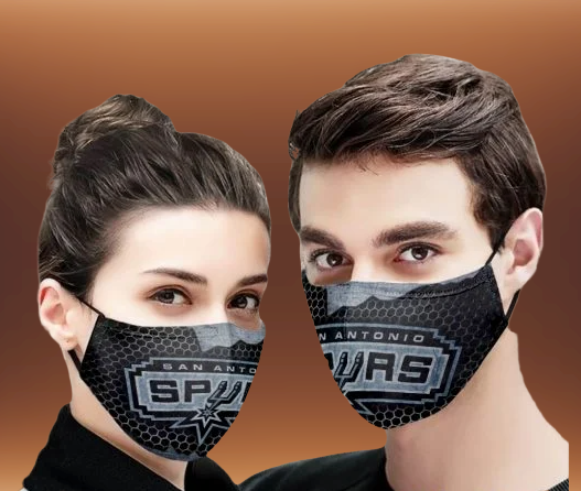 San Antonio Spurs face mask