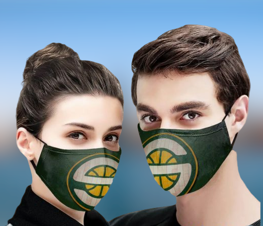 Seattle Supersonics face mask