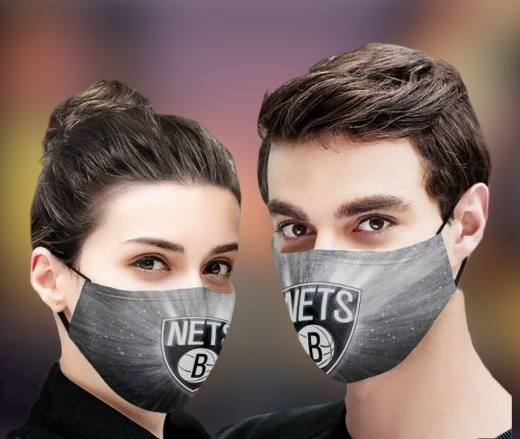 New Brooklyn Nets face mask