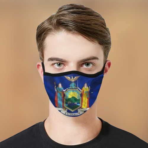 Excelsior New York state Face Mask
