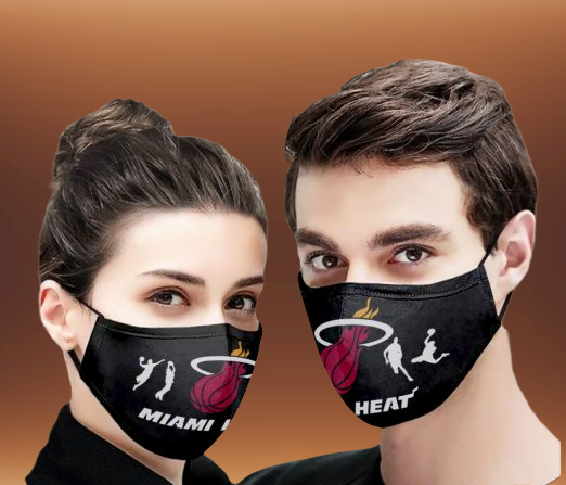 Miami Heat face mask