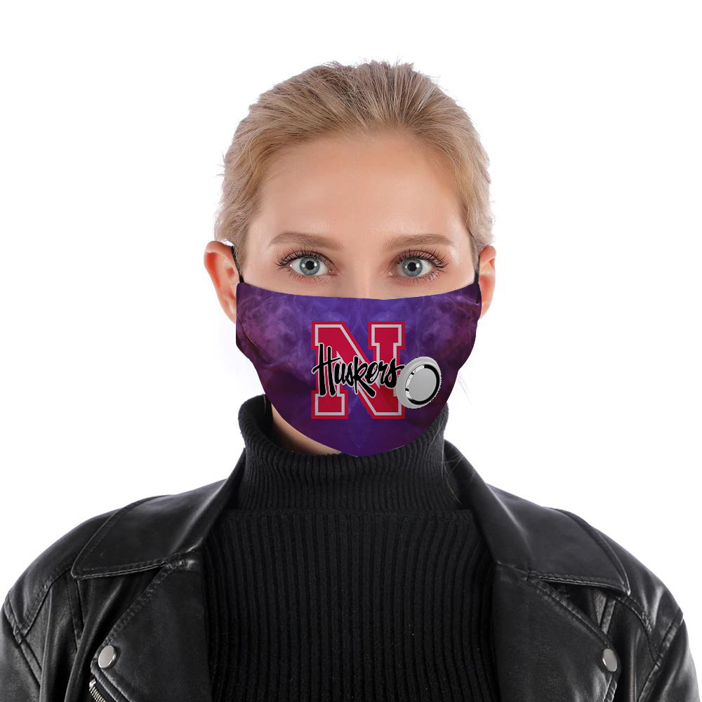 Nebraska Cornhuskers Face Mask