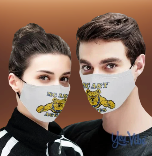 North Carolina A&T Aggies Cloth Face Mask
