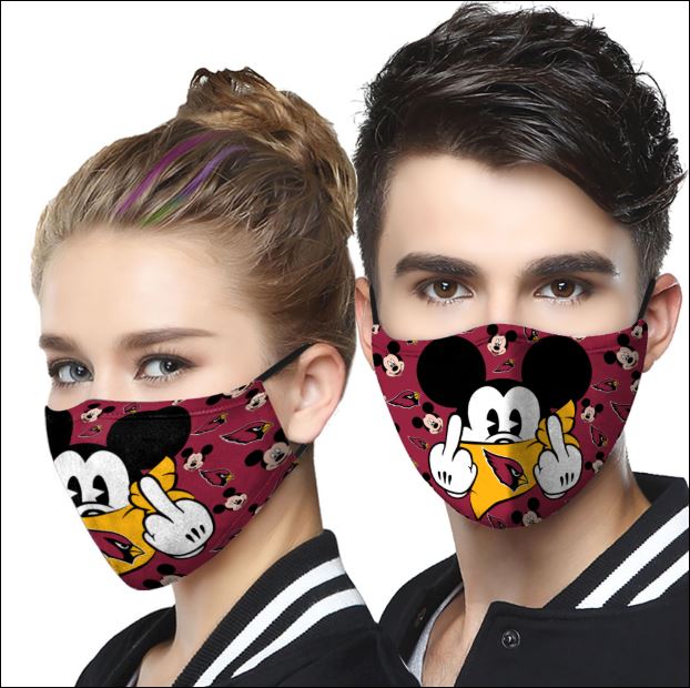 Arizona Cardinals Mickey mouse face mask