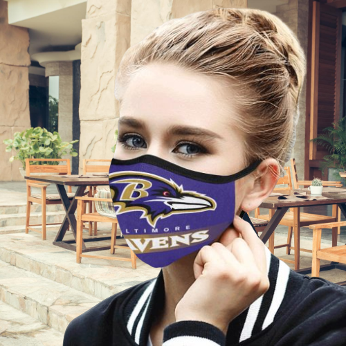Baltimore Ravens cloth face mask