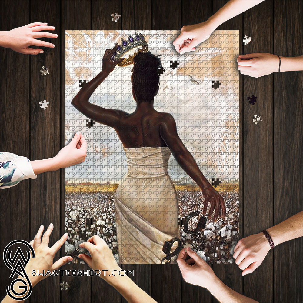 Black queen jigsaw puzzle – maria