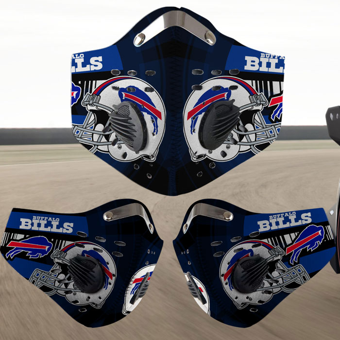 Buffalo Bills filter face mask