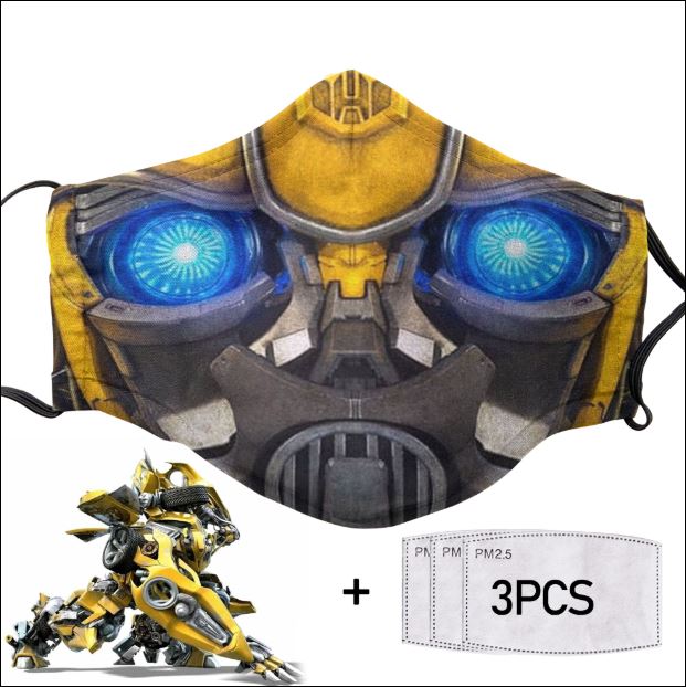 Bumblebee face mask