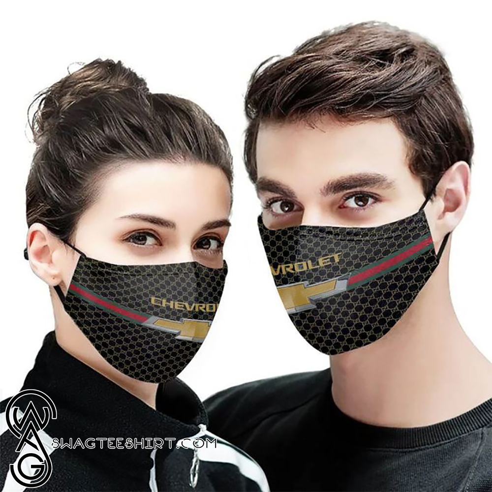 Chevrolet symbol anti-dust cotton face mask