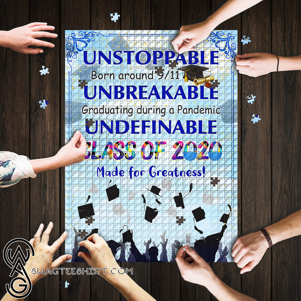 Class of 2020 made for greatness jigsaw puzzle – maria