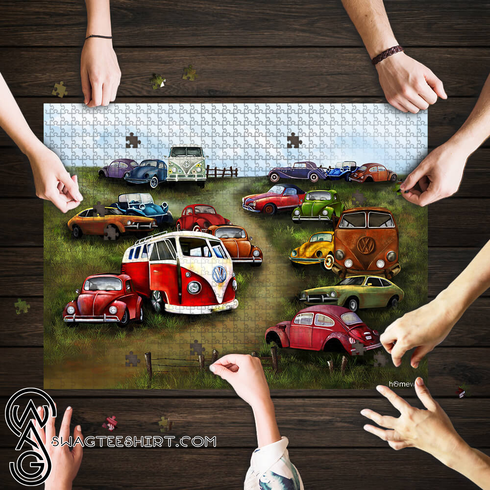 Classic volkswagen vans jigsaw puzzle