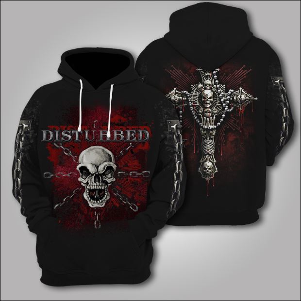 Disturbed 3D hoodie