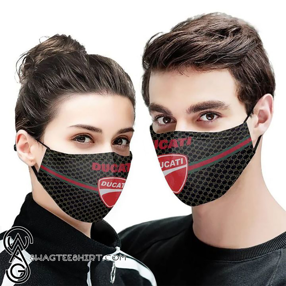 Ducati motor symbol anti-dust cotton face mask