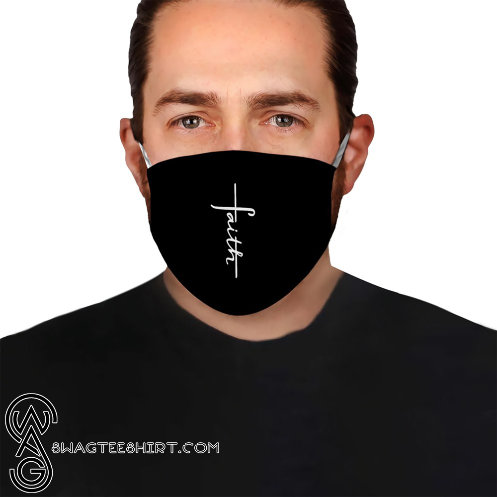 Faith believe in Jesus anti-dust cotton face mask