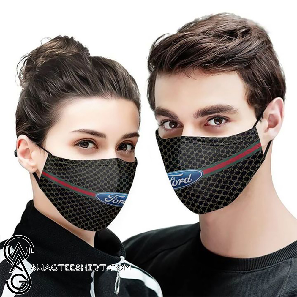 Ford motor symbol anti-dust cotton face mask