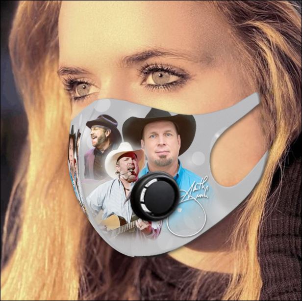 Garth Brooks filter activated carbon face mask