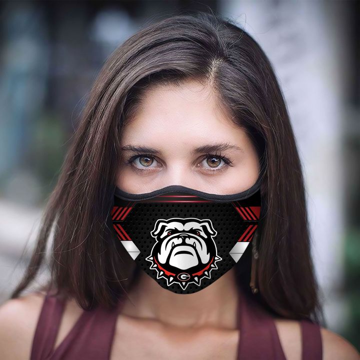 Georgia bulldogs 3d face mask - Detail