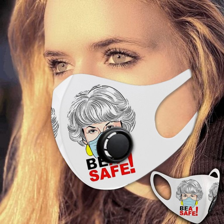 Golden girl safe face mask 4