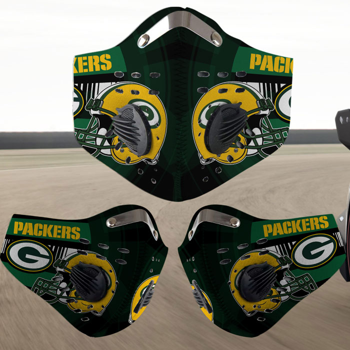 Green Bay Packers filter face mask