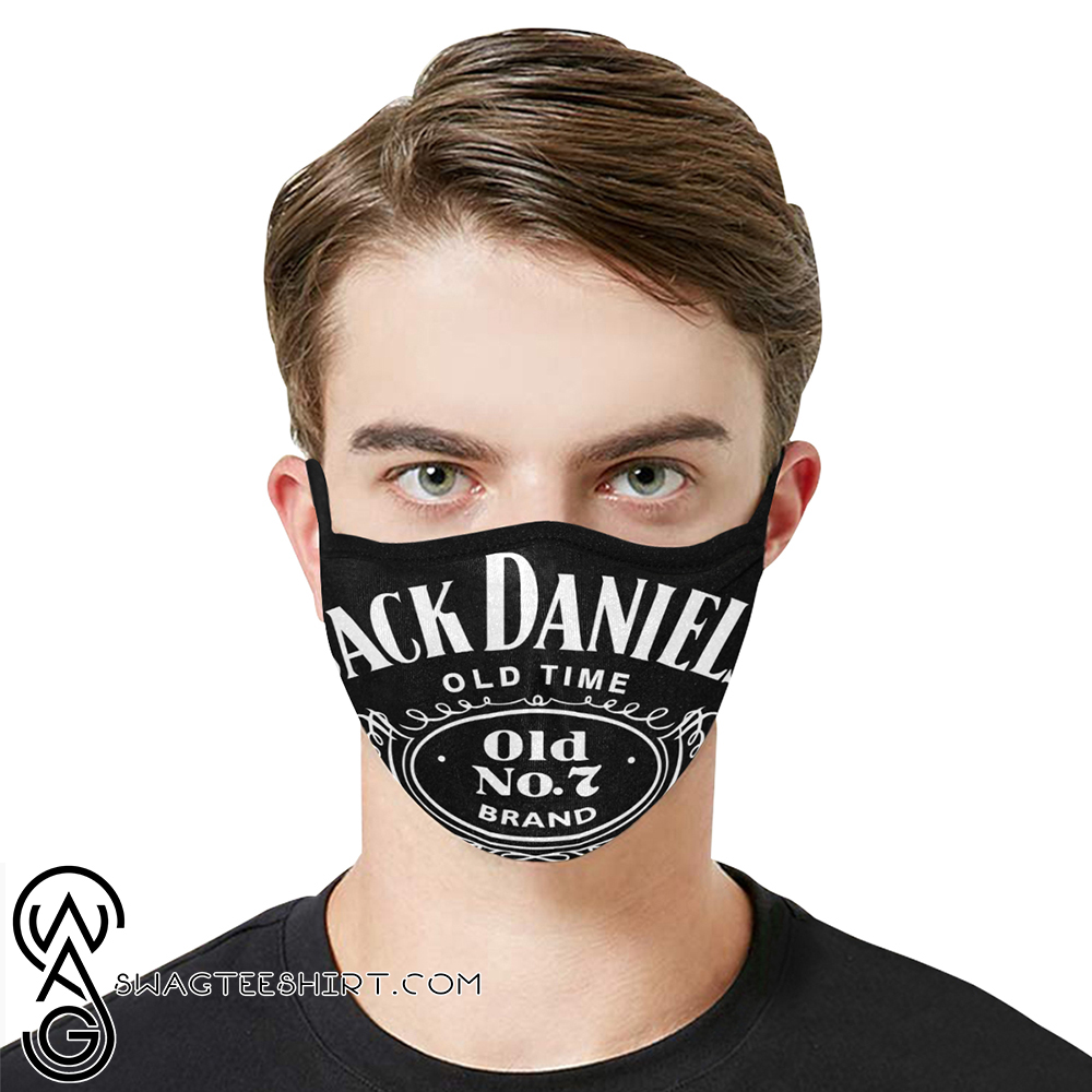 Jack daniel_s tennessee whiskey old time anti-dust cotton face mask