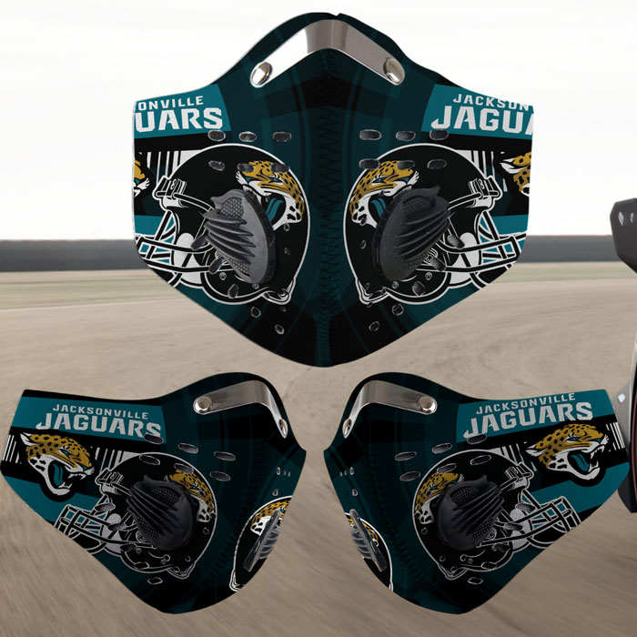 Jacksonville Jaguars filter face mask