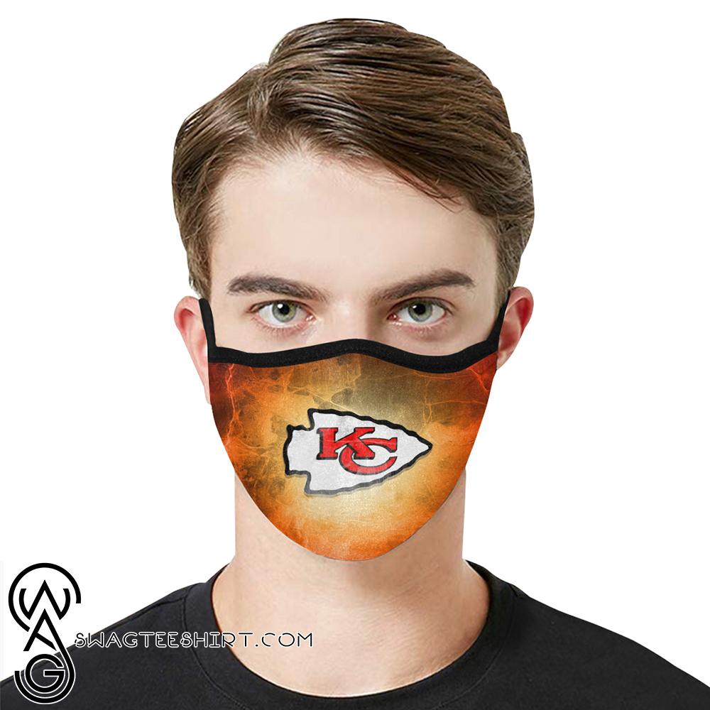 Kansas city chiefs american football full printing face mask – maria