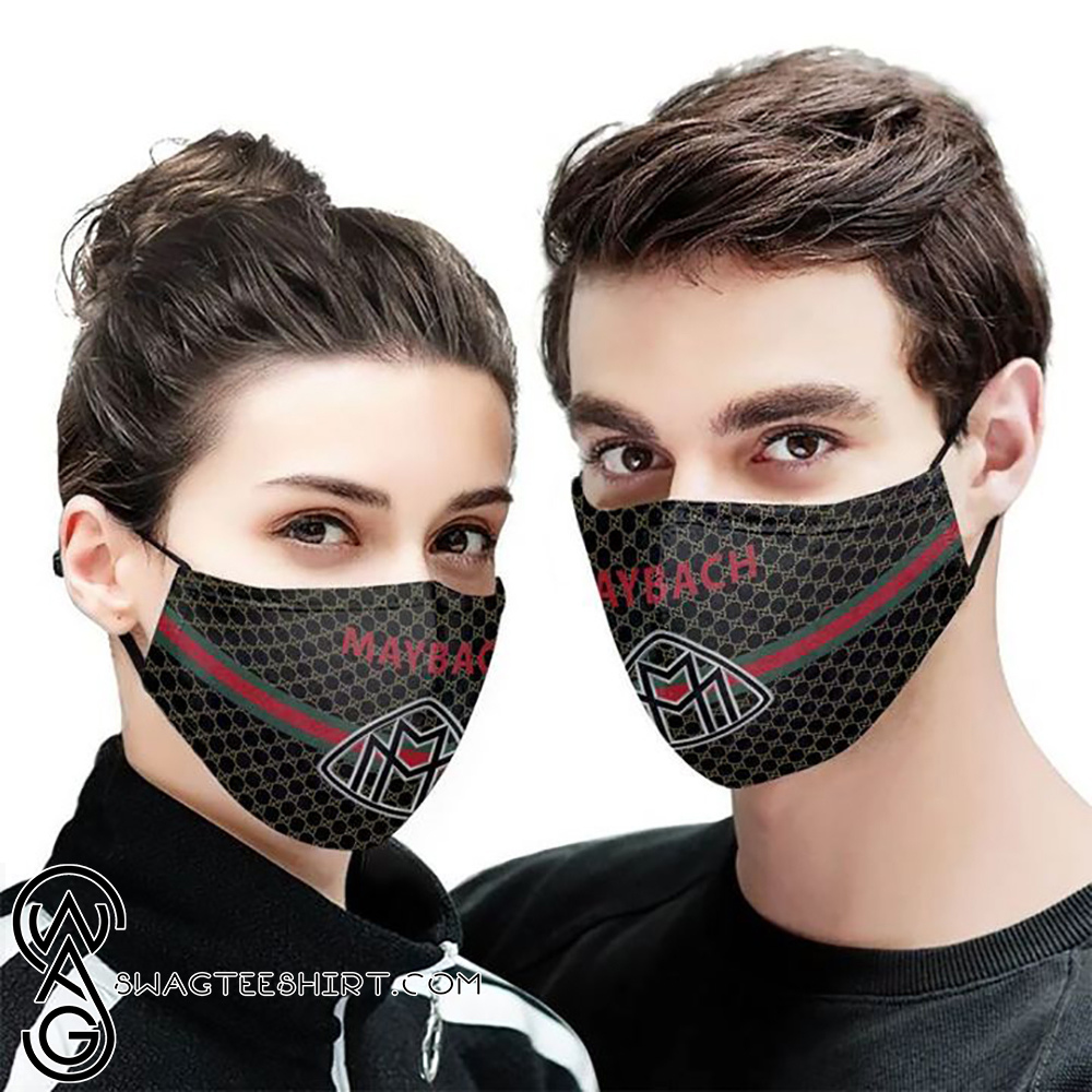 Maybach symbol anti-dust cotton face mask