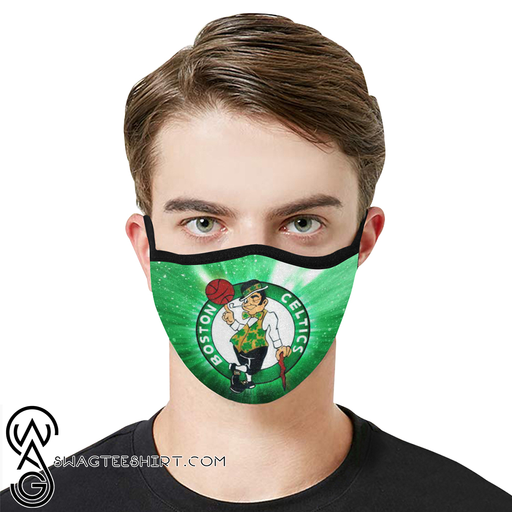 National basketball association boston celtics full printing face mask – maria