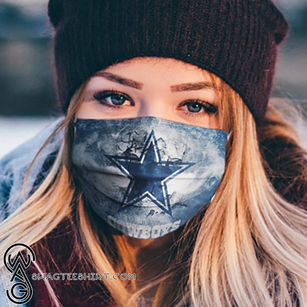 National football league dallas cowboys full printing face mask – maria