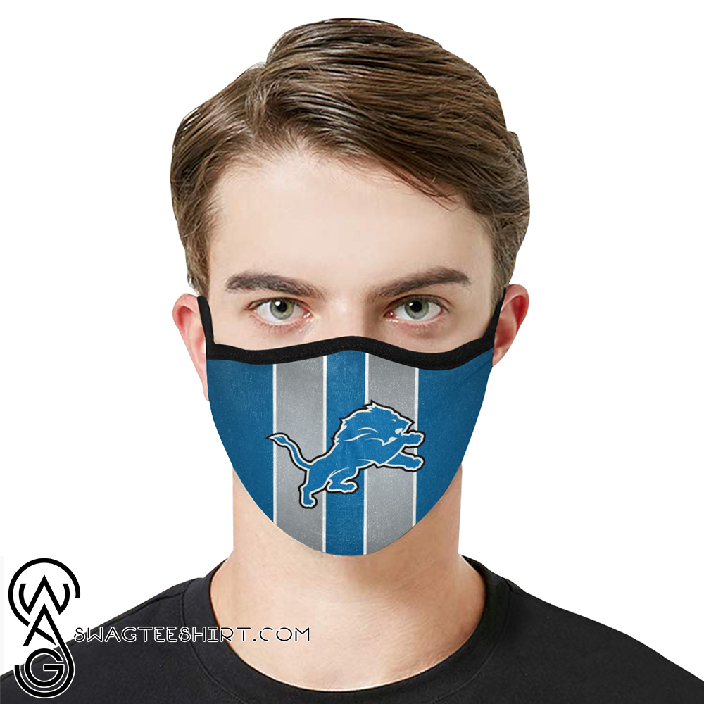 National football league detroit lions team full printing face mask – maria
