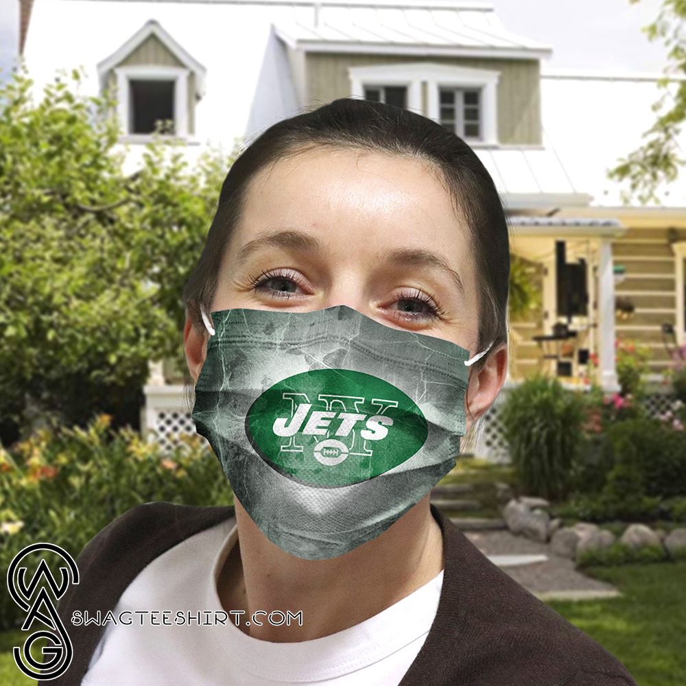 National football league new york jets cotton face mask