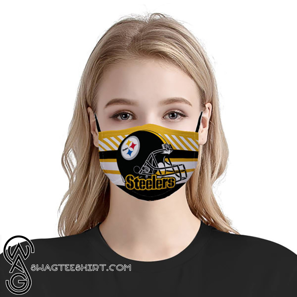 National football league pittsburgh steelers team anti-dust cotton face mask