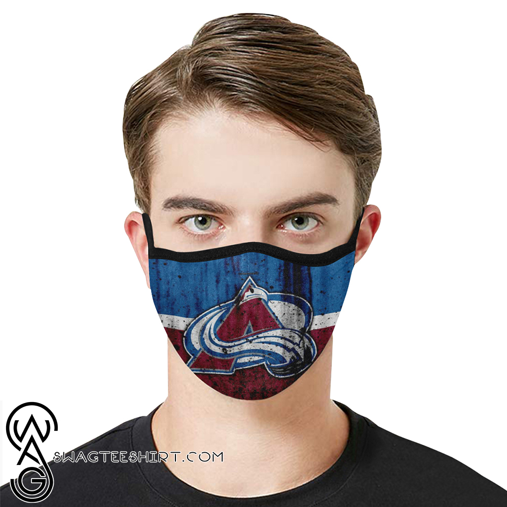 National hockey league colorado avalanche full printing face mask – maria