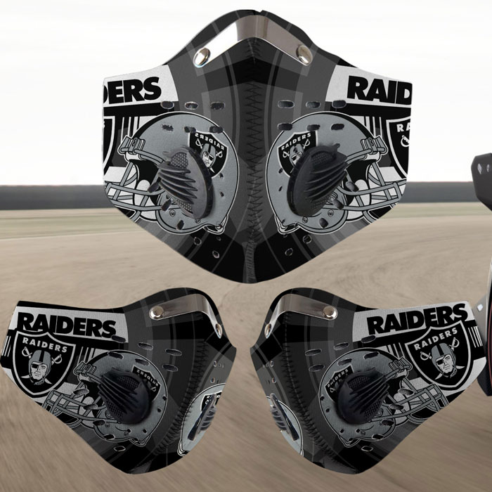 Oakland Raiders filter face mask