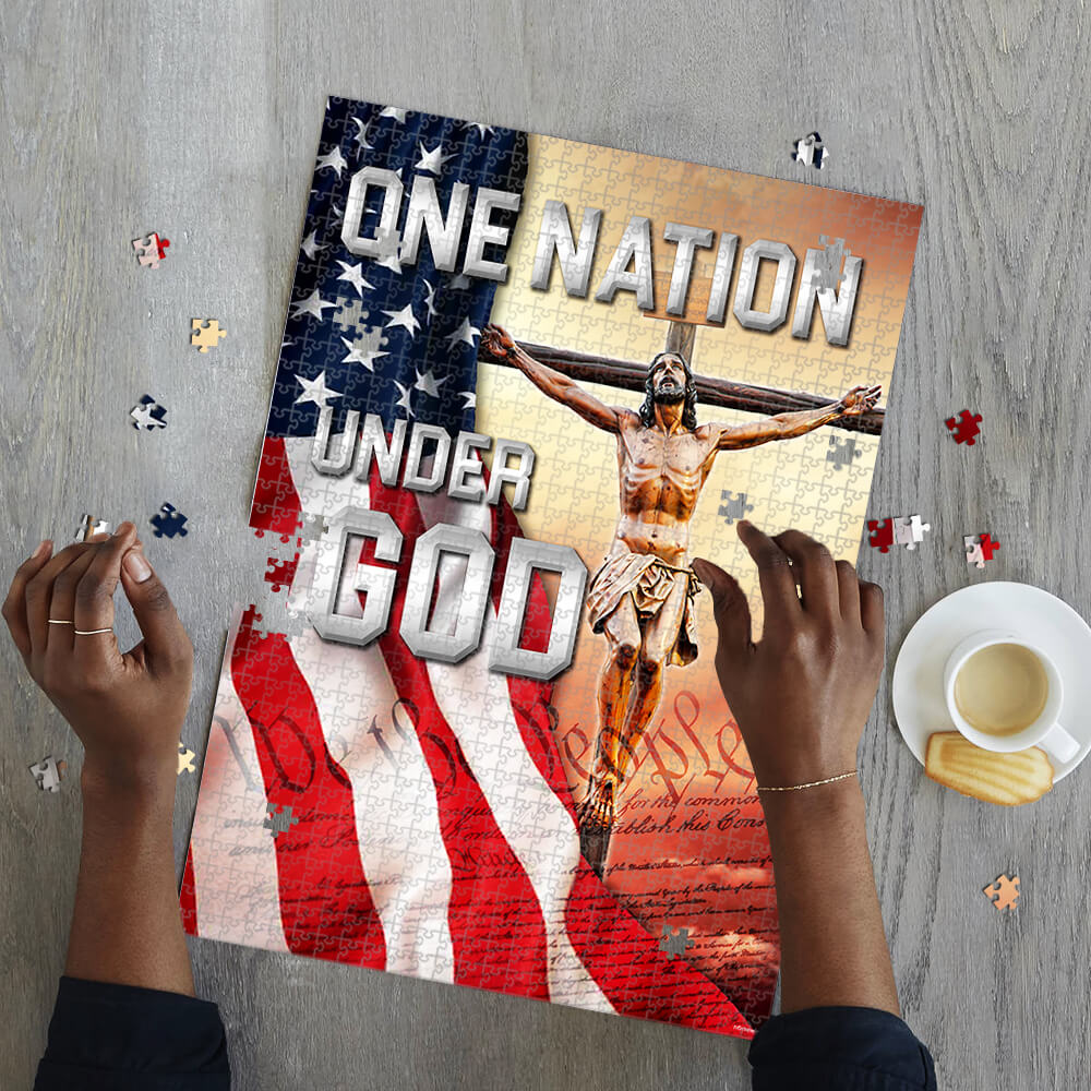 One Nation Under God Jigsaw Puzzle 1