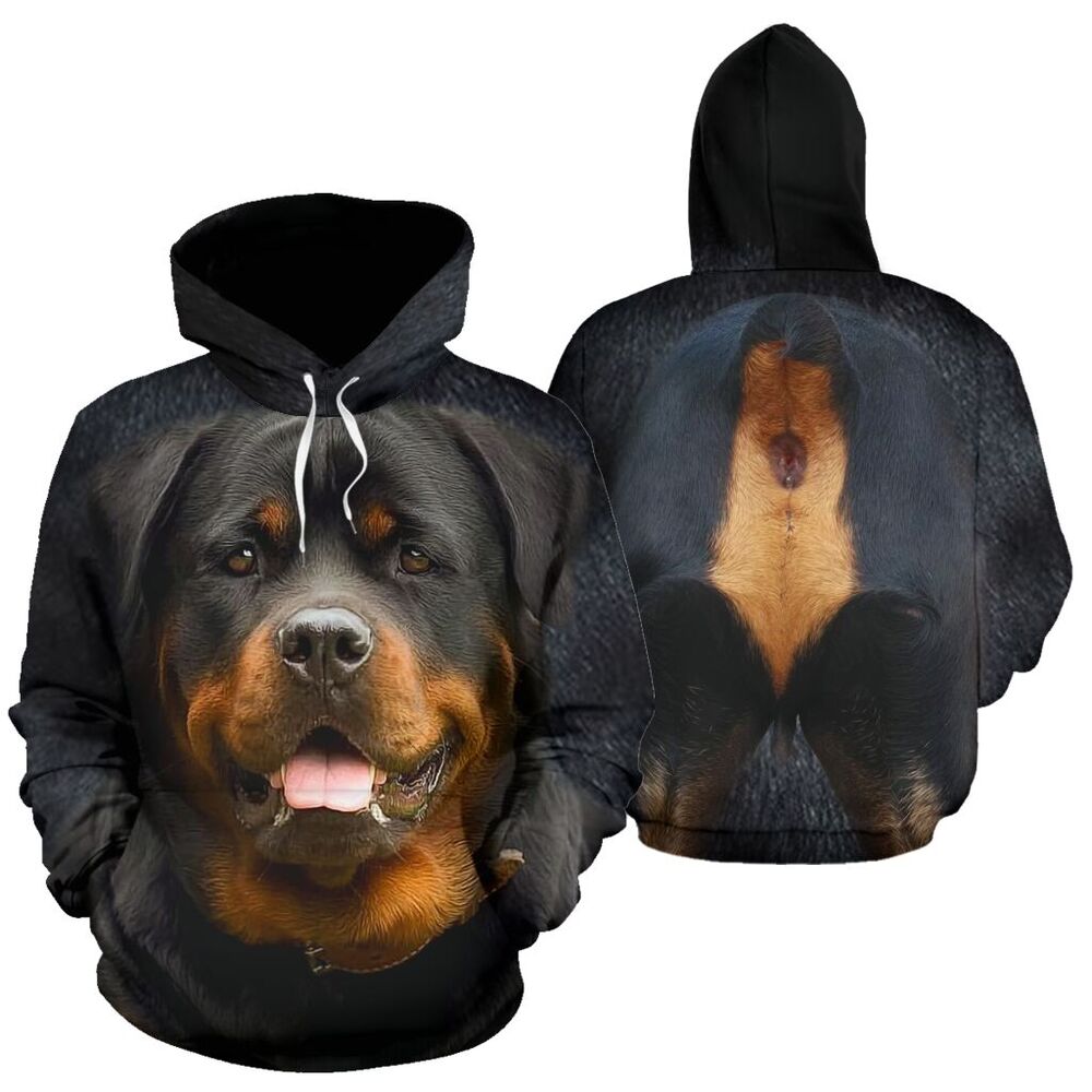 Rottweiler Dog 3D hoodie