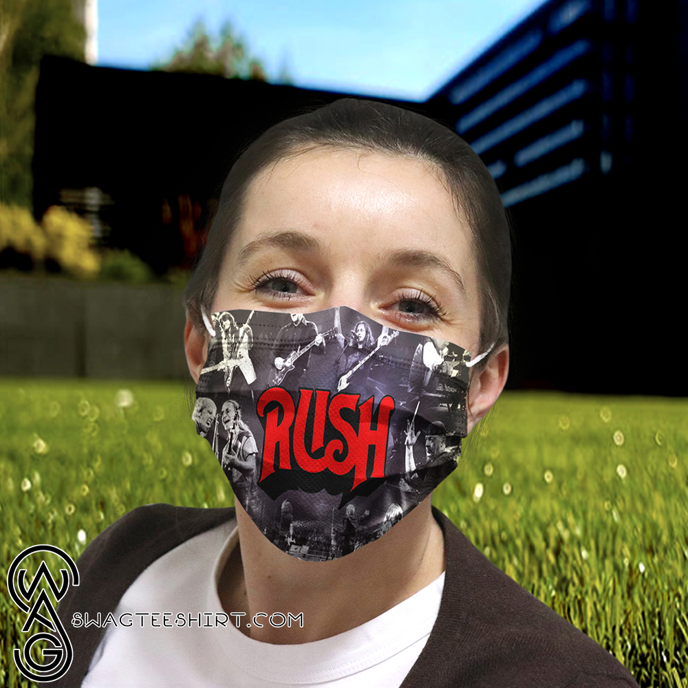 Rush rock band anti-dust cotton face mask