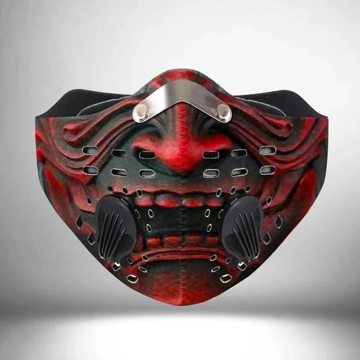 Samurai filter face mask