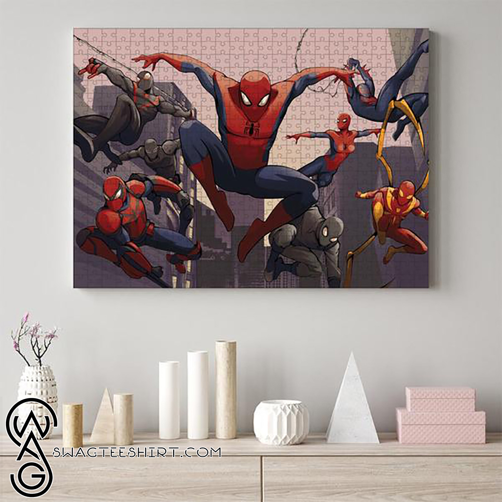 Spider-man into the spider-verse jigsaw puzzle – maria