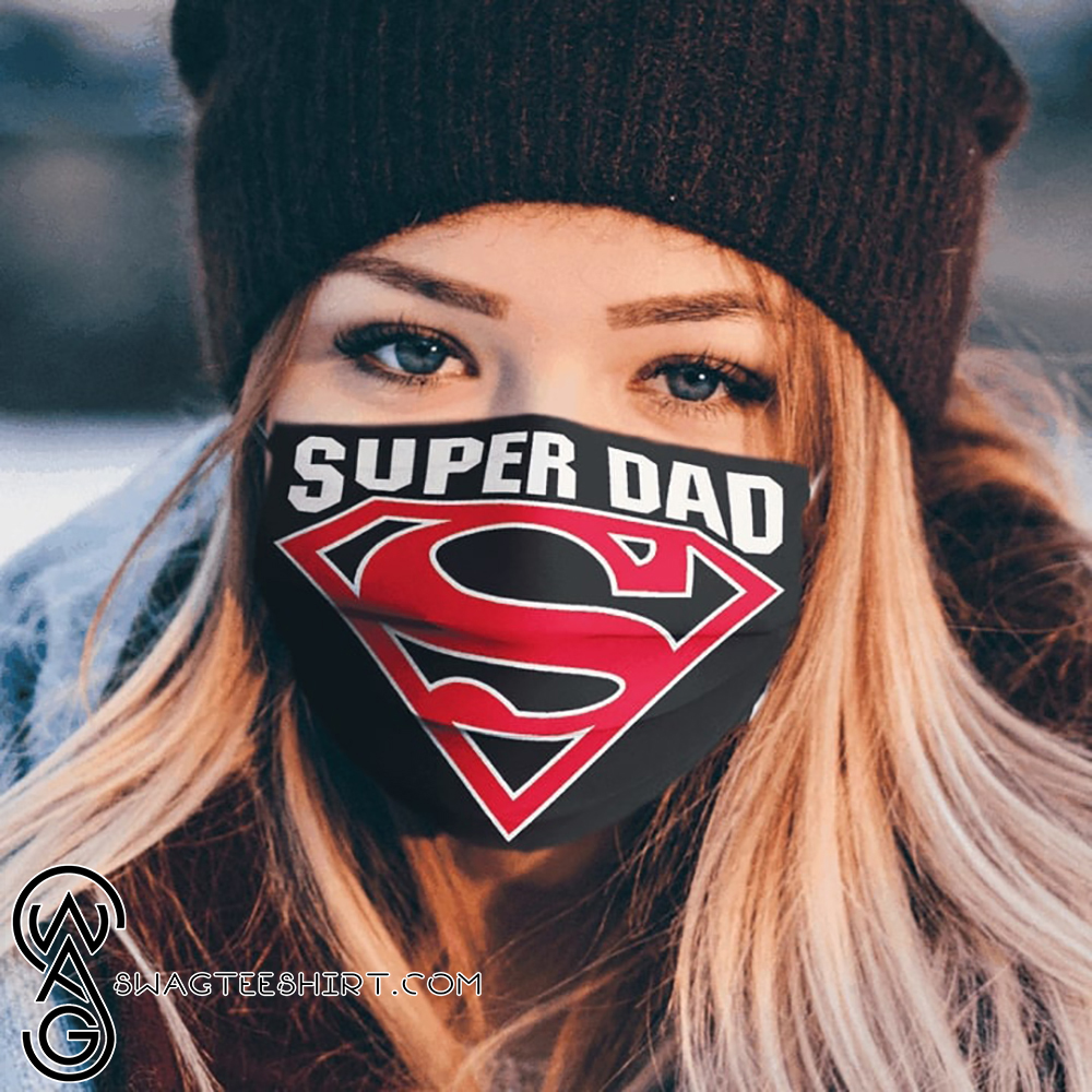 Super dad father_s day anti-dust cotton face mask