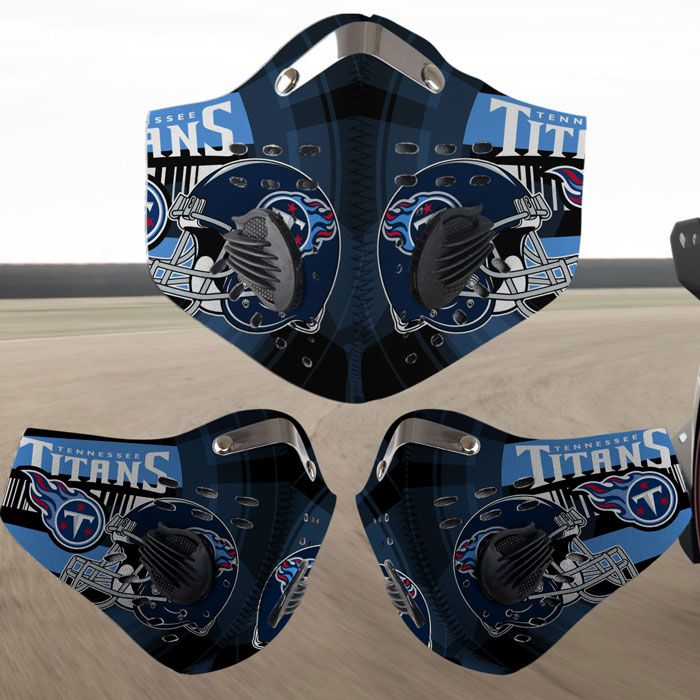 Tennessee Titans filter face mask