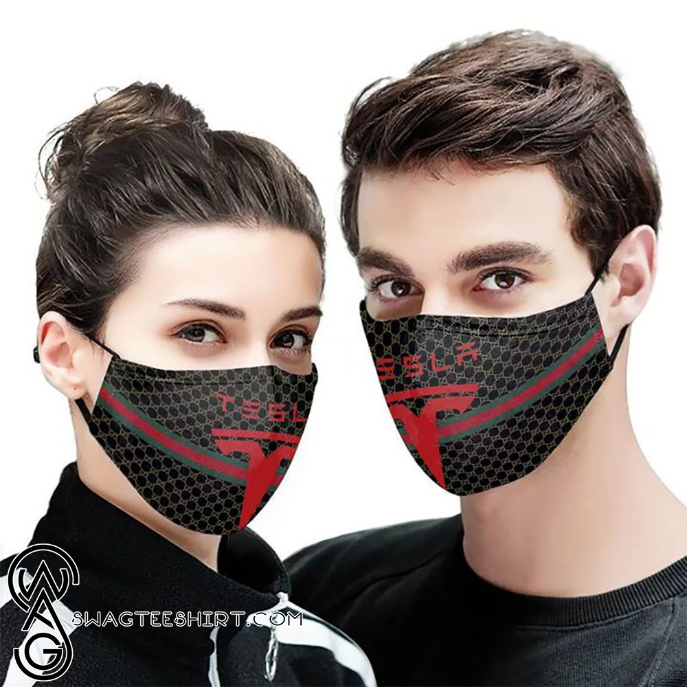 Tesla motors symbol anti-dust cotton face mask