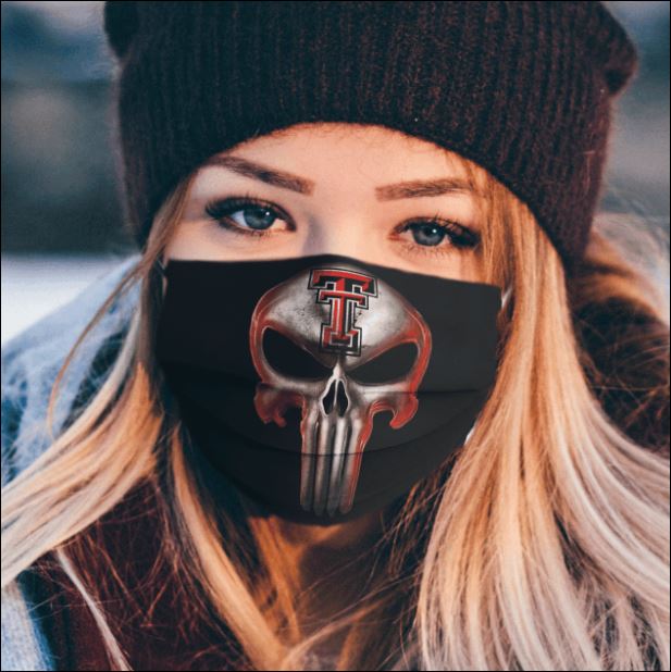 Texas Tech Red Raiders The Punisher face mask