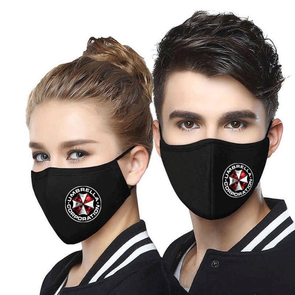 Umbrella corporation 3d face mask