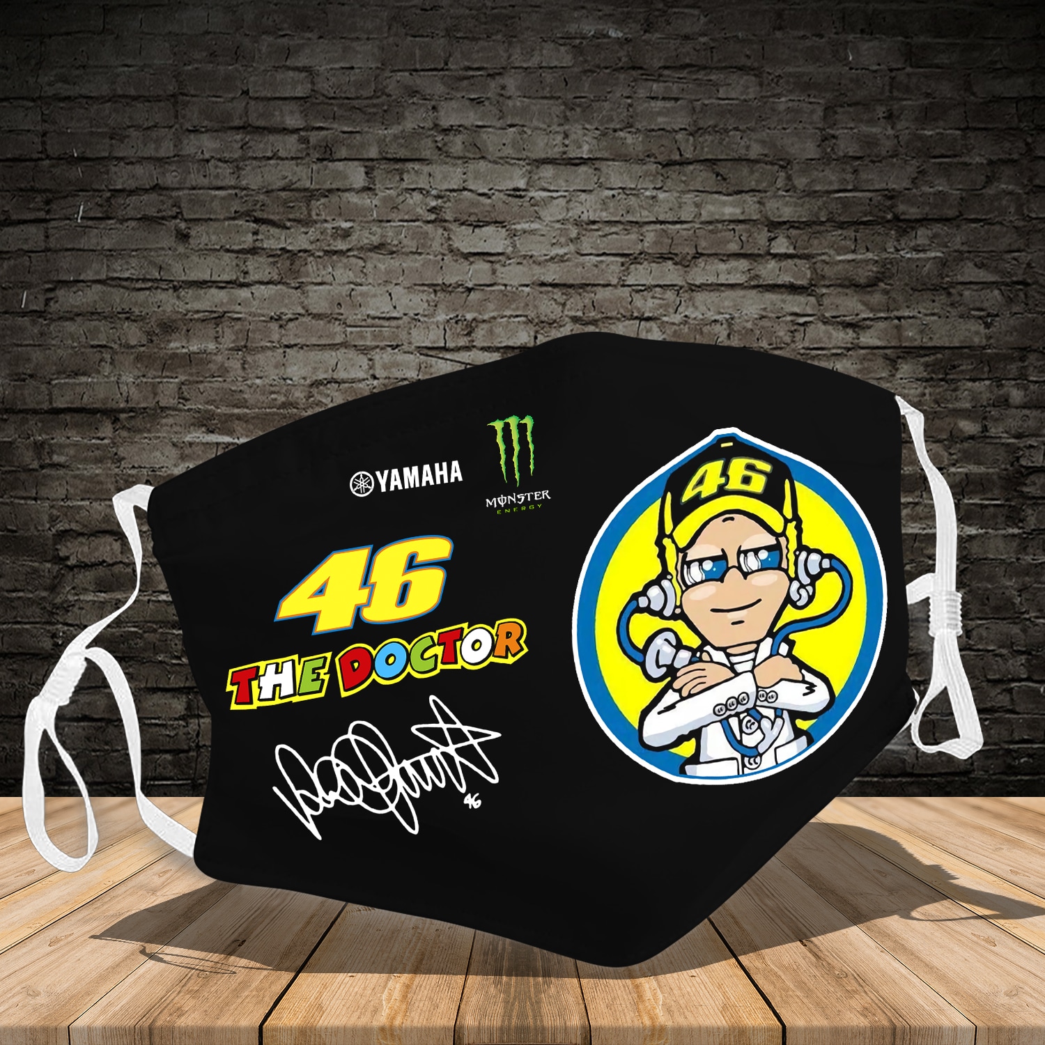 Valentino Rossi the doctor 46 face mask – Best Seller