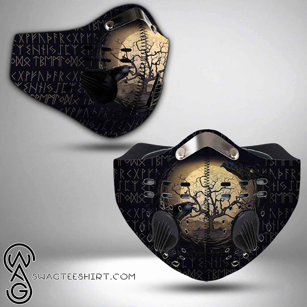 Viking yggdrasil filter activated carbon face mask