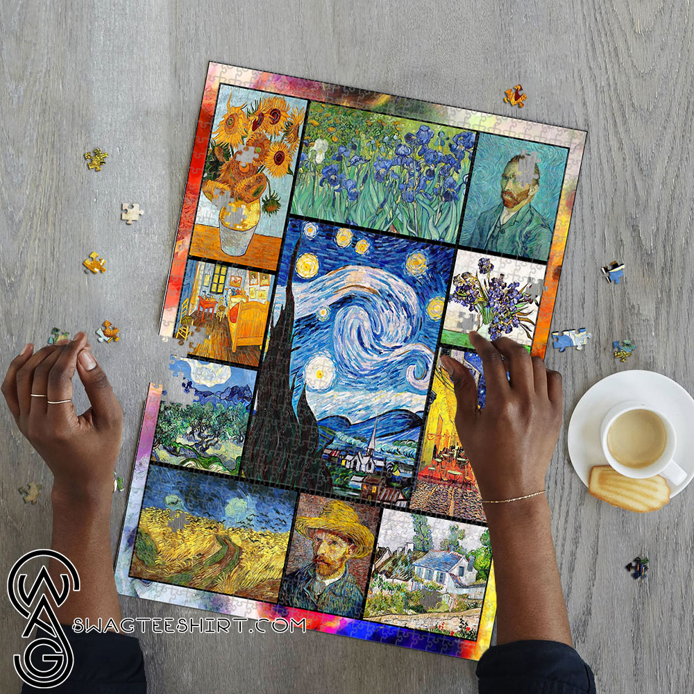 Vincent van gogh paintings starry night jigsaw puzzle – maria