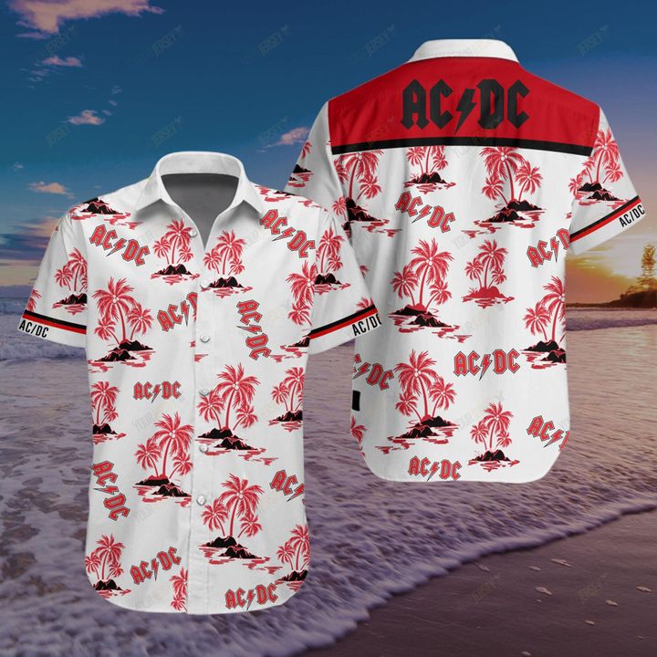 AC/DC hawaiian shirt