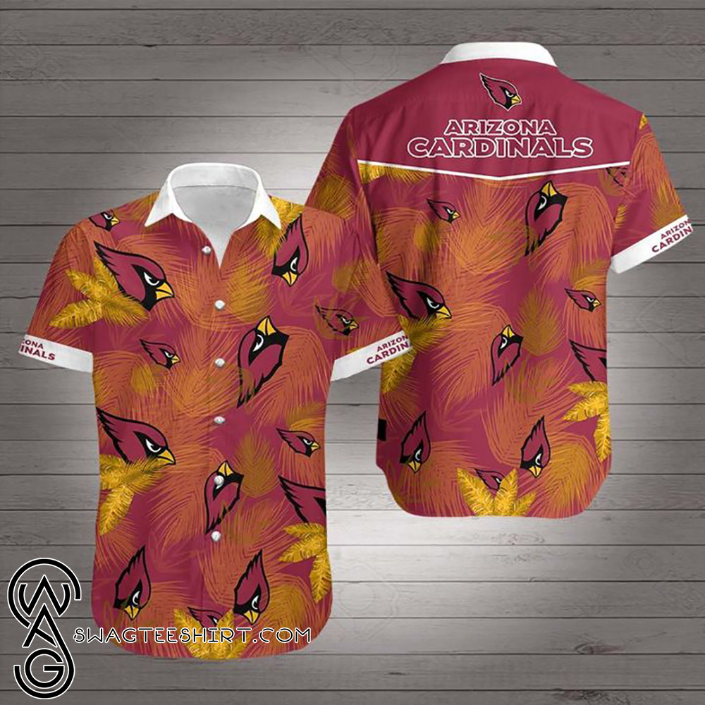 Arizona cardinals team football hawaiian shirt